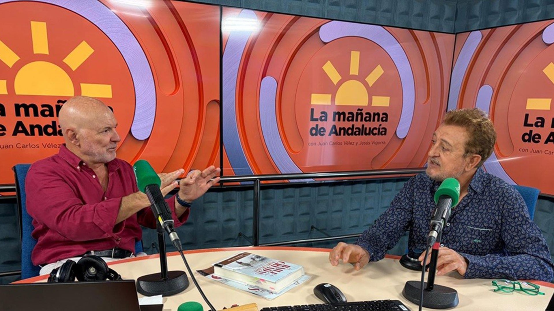 Entrevista en Canal Sur Radio.